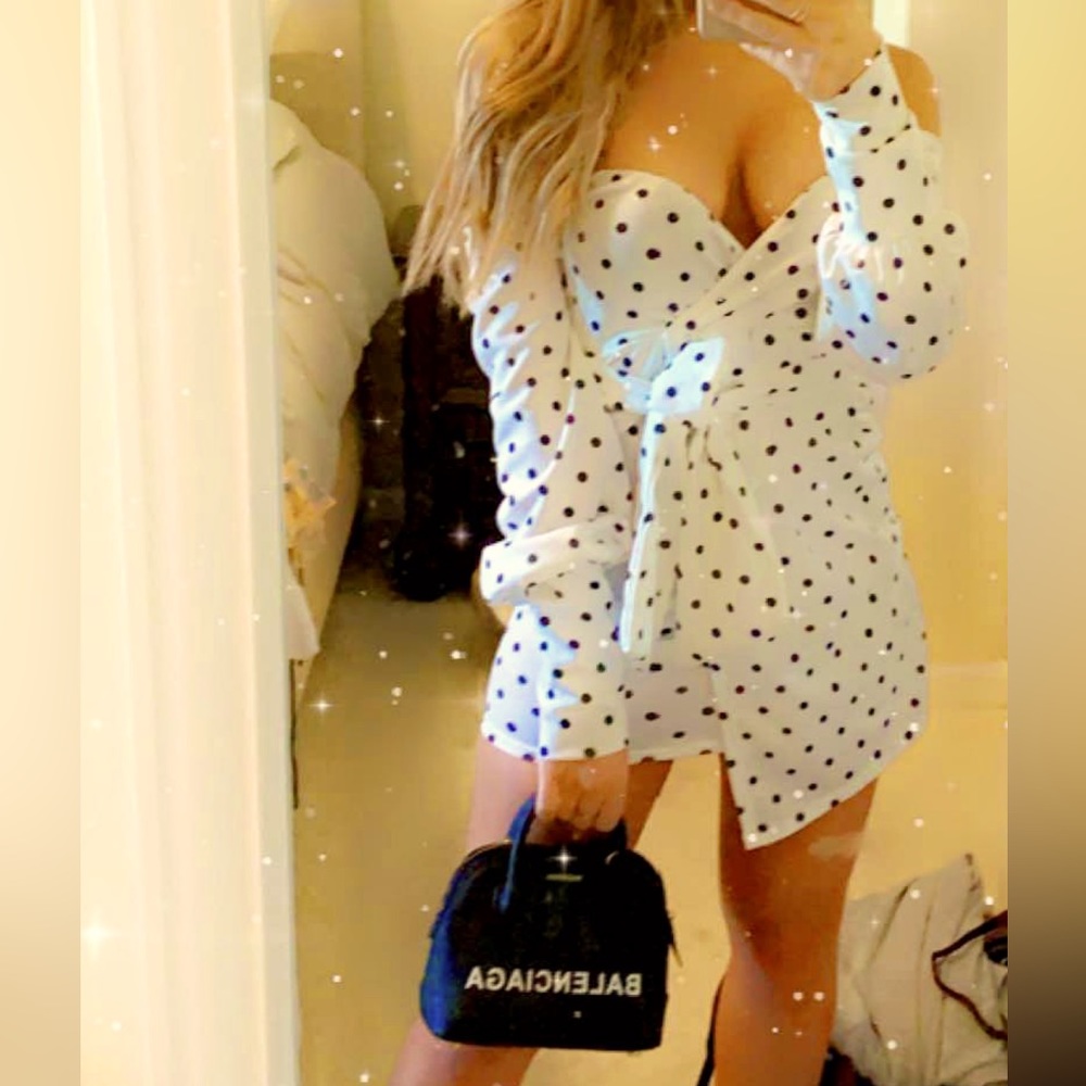 New with tags polka dot dress